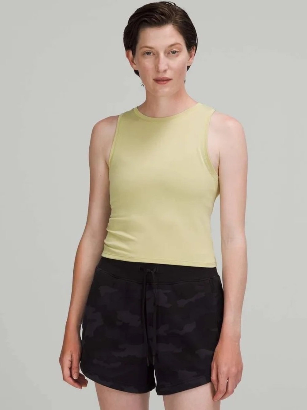 Lululemon Open Tie-back Tank Top Dew Green